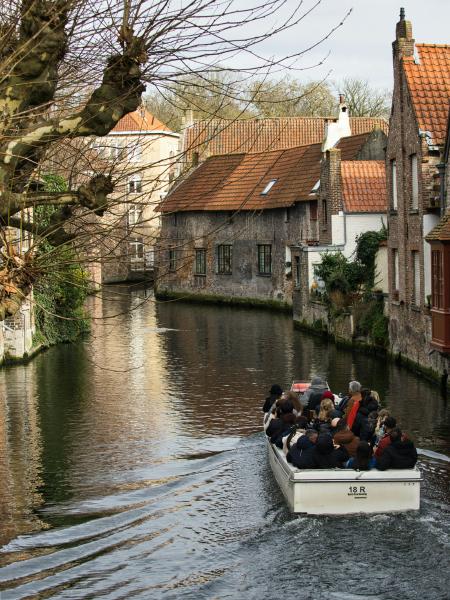 Street boat tour